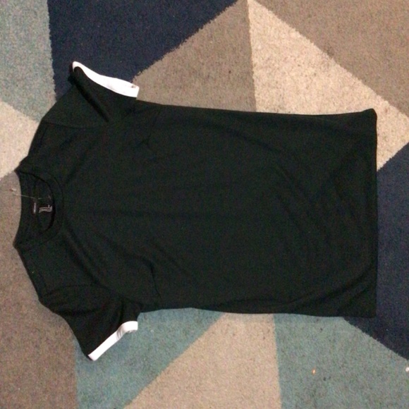 Green Knitted T-shirt Dress - Picture 8 of 8